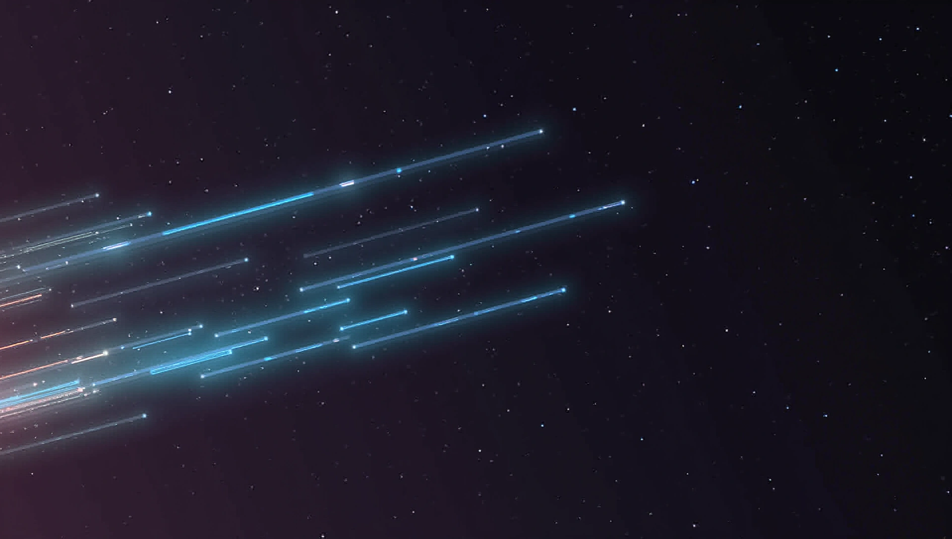 Fond de jeu futuriste avec des lignes abstraites lumineuses