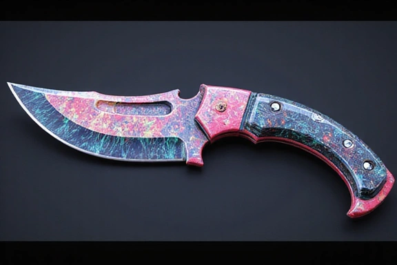 Skin de couteau Karambit pour CS:GO